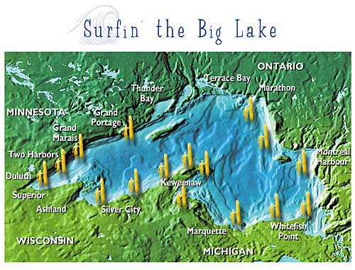 can you surf on lake superior