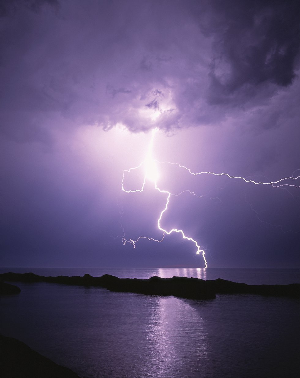 Lightning and the Lake, A Striking Look at Our Summer Storms - Lake